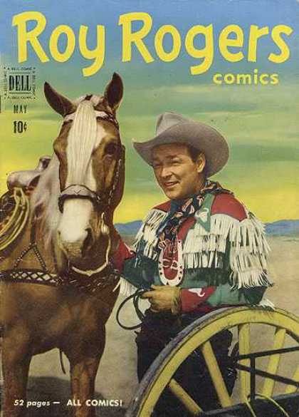 Roy Rogers Comics 41 - Cowboy - Horse - Wagon - Hat - Southwestern