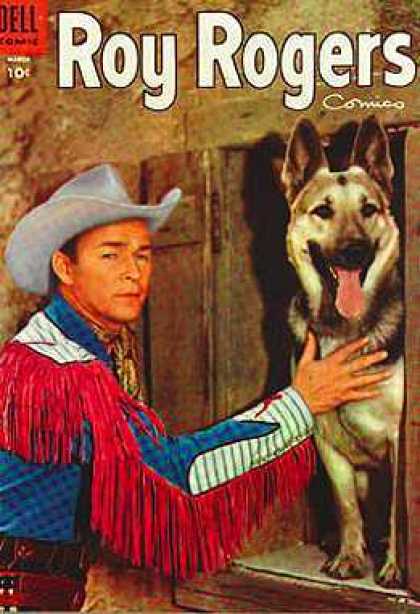 Roy Rogers Comics 87 - Dog - Cowboy - Companion - Hat - Pet