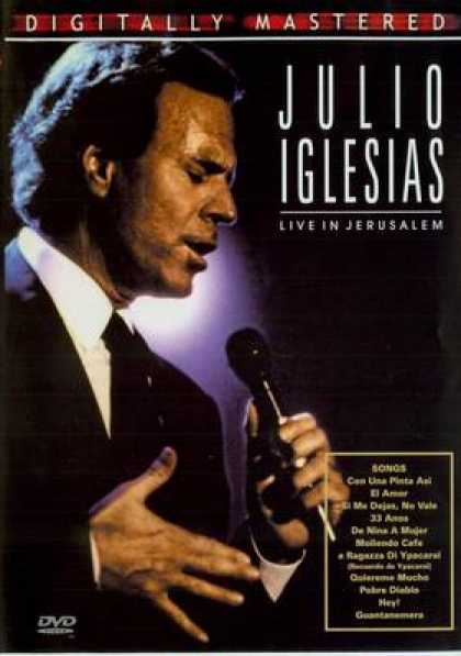 Russian DVDs - Julio Iglesias Live In Jerusalem