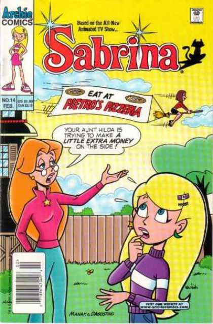 Sabrina 2 14 - Vintage Comic - Girls Comic - Collector Item - Archie Spin Off - Teenage Witch