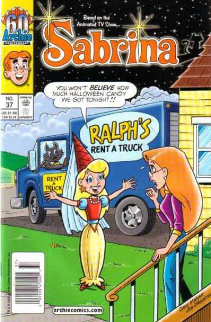 Sabrina 2 37 - Approved By The Comics Code Authority - Rent A Truck - No37 - Spectacle - Archie