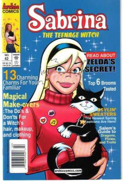 Sabrina 2 42 - Witch - Zelda - Headband - Looks Like Gwen Stacy - Turtleneck