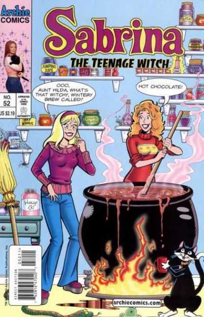 Sabrina 2 52 - Archie Comics - Teenage Witch - Hot Chocolate - Pot - Girl