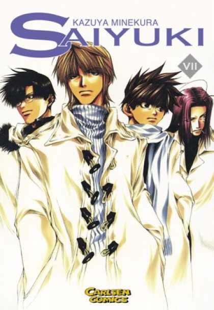 Saiyuki 7 - Anime - Lost Boys - Weird Jacket - Asian Emo - White Clothes