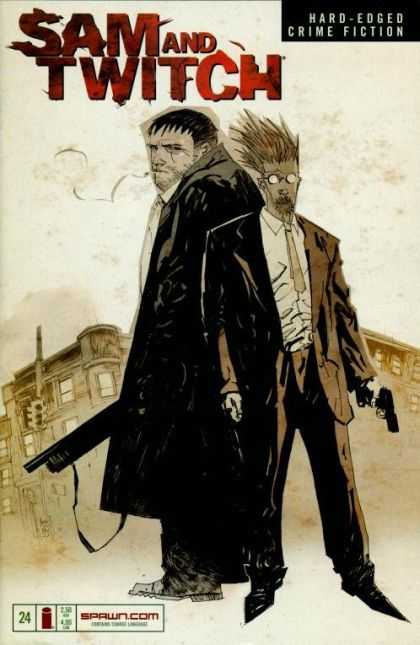 Sam and Twitch 24 - Hard - Edged - Crime Fiction - Spectacle - Gun - Ashley Wood