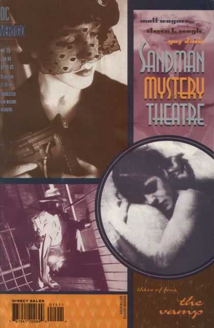 Sandman Mystery Theatre 15 - Murder Theatre - Mystery Woman - Veiled Woman - Matt Wagner - Sandman