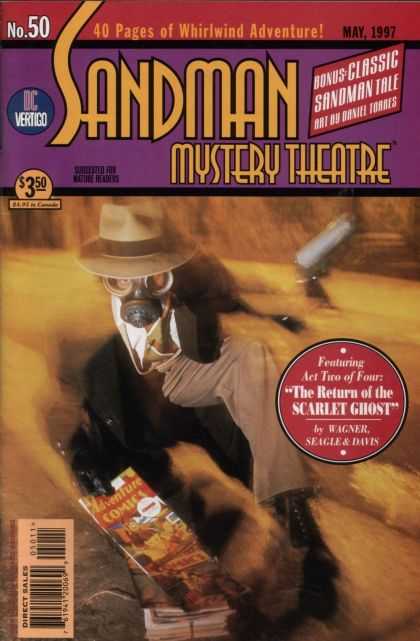 Sandman Mystery Theatre 50 - Whirlwind - Adventure - Scarlet Ghost - Gas Mask - Vertigo
