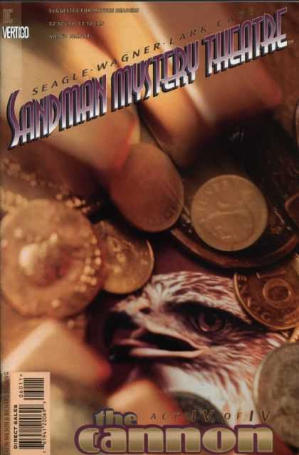 Sandman Mystery Theatre 60 - German Coins - Pfennig - Eagle - Photo Realistic - The Cannon