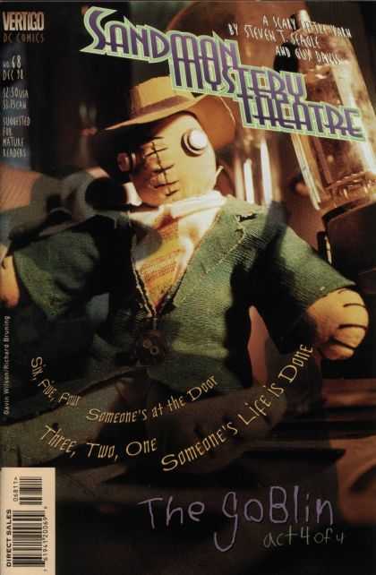 Sandman Mystery Theatre 68 - Hat - Doll - Words - Black - Green