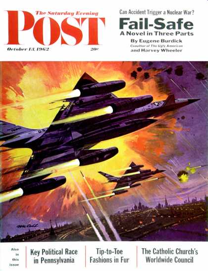 Saturday Evening Post - 1962-10-13: Failsafe (Robert McCall)