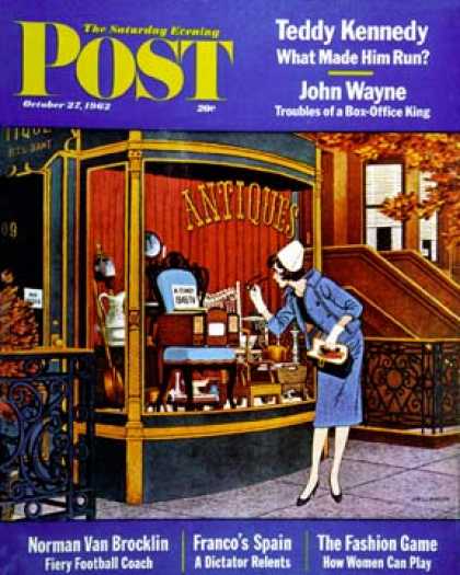 Saturday Evening Post - 1962-10-27: Antique TV (James Williamson)