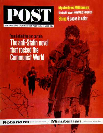 Saturday Evening Post - 1963-02-09: From Behind the Iron Curtain (Bill Whittingham)