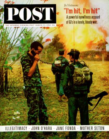 Saturday Evening Post - 1963-03-23: Soldiers in Vietnam (Jerry Rose)