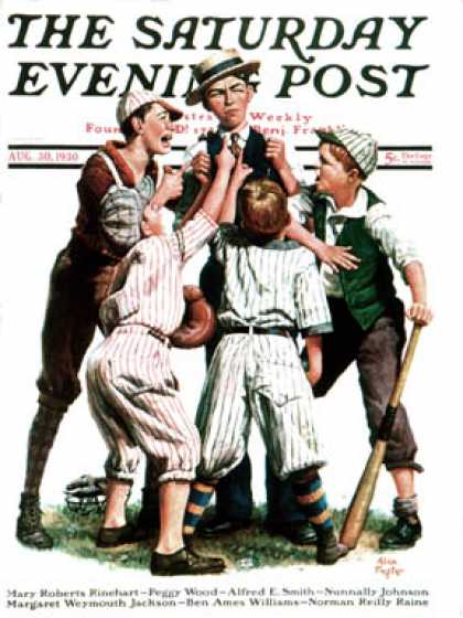 Saturday Evening Post - 1930-08-30: Arguing the Call (Alan Foster)