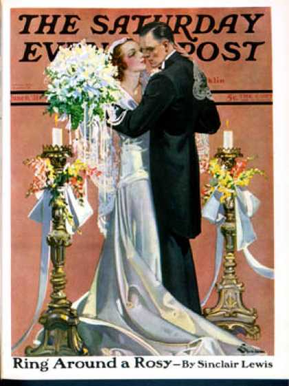 Saturday Evening Post - 1931-06-06: Bridal Couple Dancing (E. M. Jackson)