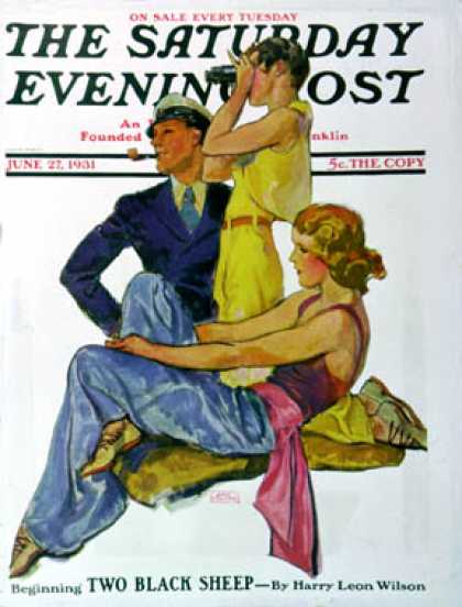 Saturday Evening Post - 1931-06-27: The Newport Set (John LaGatta)