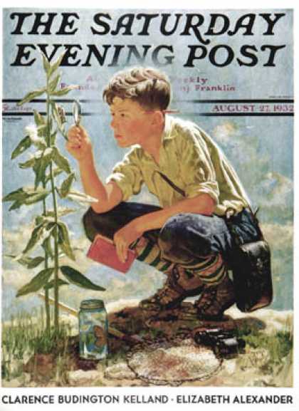 Saturday Evening Post - 1932-08-27: Boy Botanist (Eugene Iverd)