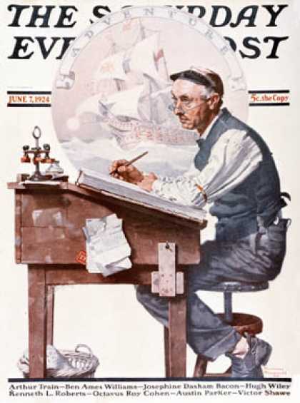 Saturday Evening Post - 1924-06-07 (Norman Rockwell)