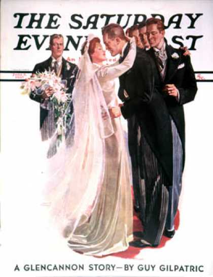 Saturday Evening Post - 1937-06-05: Kissing the Best man (Albert W. Hampson)