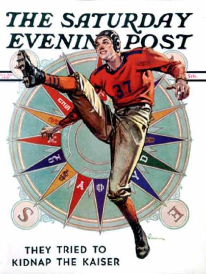 Saturday Evening Post - 1937-10-23: Kickoff (E. M. Jackson)
