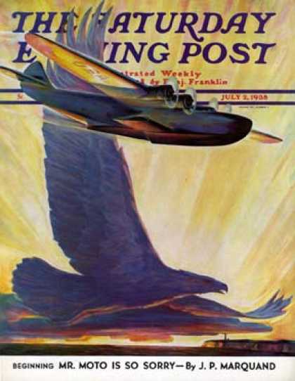 Saturday Evening Post - 1938-07-02: Foreshadowing Flight (William Heaslip)