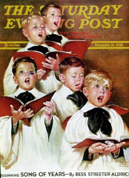 Saturday Evening Post - 1938-12-10: Choir Boys Will Be Boys (Frances Tipton Hunter)