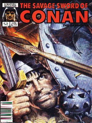 Savage Sword of Conan 113