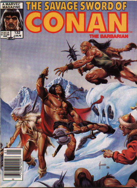 Savage Sword of Conan 132