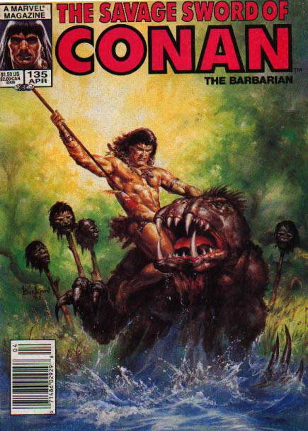 Savage Sword of Conan 135