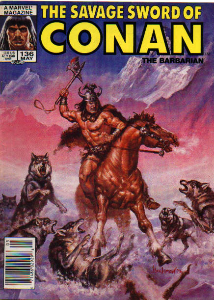 Savage Sword of Conan 136