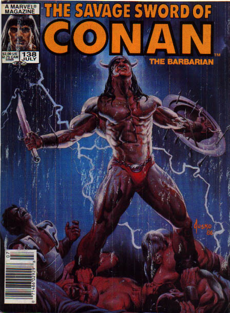 Savage Sword of Conan 138