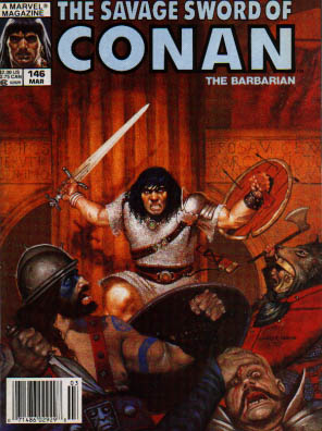 Savage Sword of Conan 146