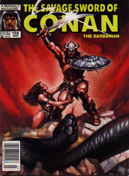 Savage Sword of Conan 158