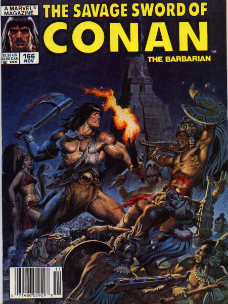 Savage Sword of Conan 166