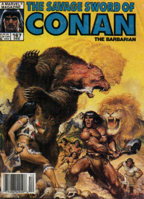 Savage Sword of Conan 167