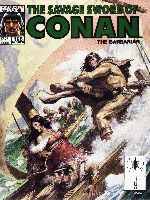 Savage Sword of Conan 168