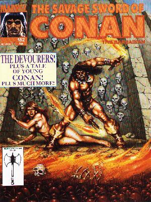 Savage Sword of Conan 182