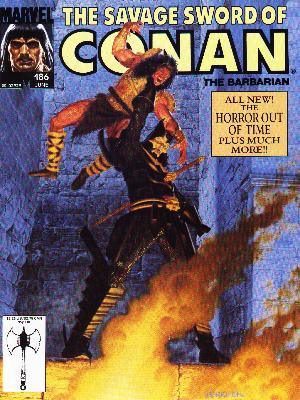 Savage Sword of Conan 186