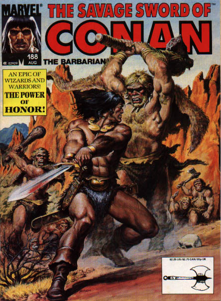 Savage Sword of Conan 188