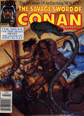 Savage Sword of Conan 190 - Beast Of The Sea - The Sorceress Is Captured - King Kull Returns - The Cimmerians Revenge - The Oceans Doomed