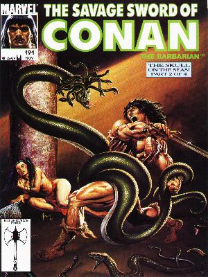 Savage Sword of Conan 191 - Joe Jusko