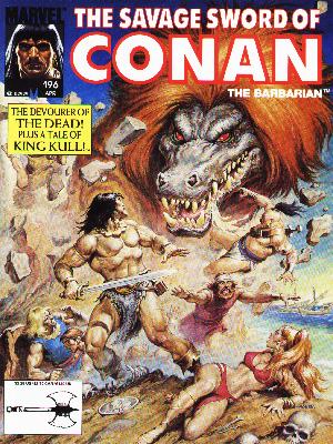 Savage Sword of Conan 196 - Sword - Dead - King - Tale - Devourer
