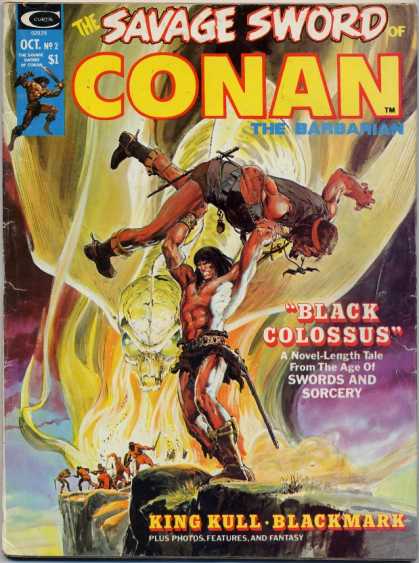 Savage Sword of Conan #1 FRIDGE MAGNET comic book
