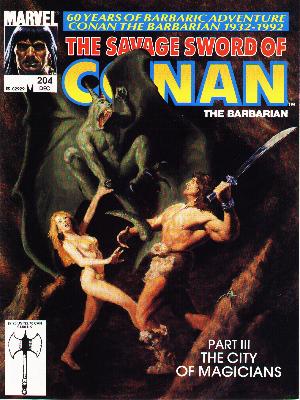 Savage Sword of Conan 204