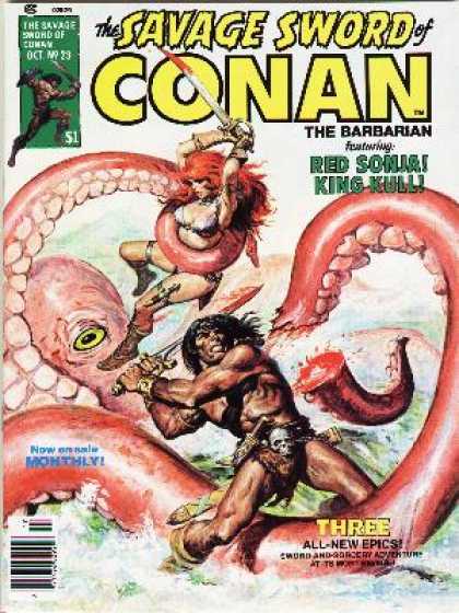 Savage Sword of Conan 23