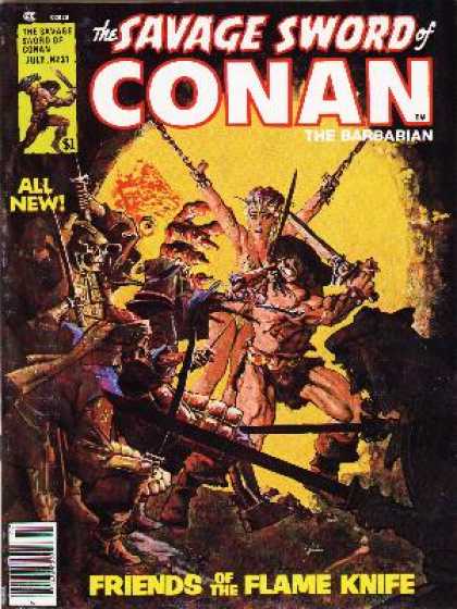 Savage Sword of Conan 31 - Howard Chaykin