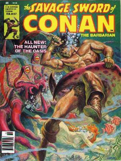 Savage Sword of Conan 37