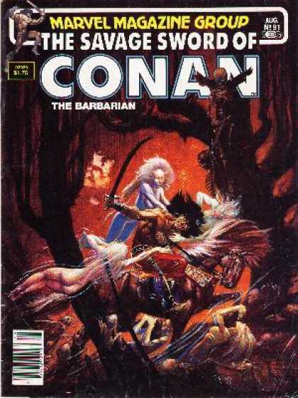 Savage Sword of Conan 91 - Michael Kaluta