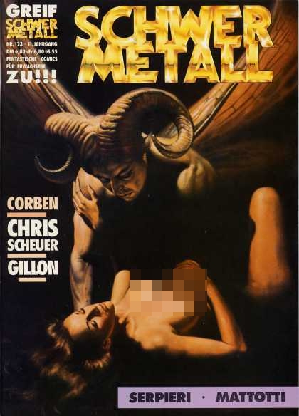 Schwermetall 131 - Corben - Chris Sheuer - Gillon - Zu - Greif