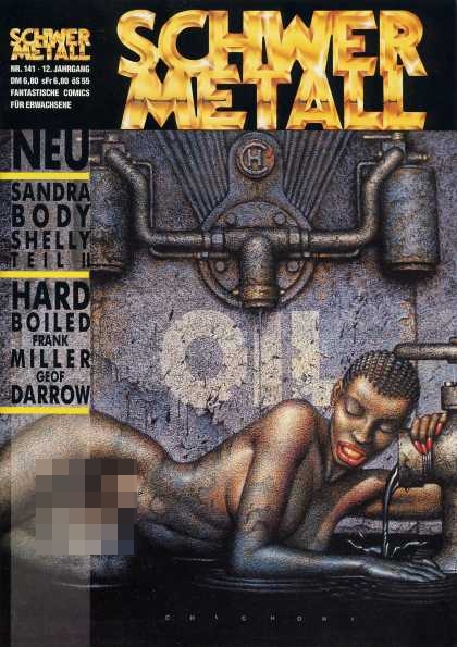 Schwermetall 149 - Sandra Body - Hard Boiled - Oil - Woman - Metal